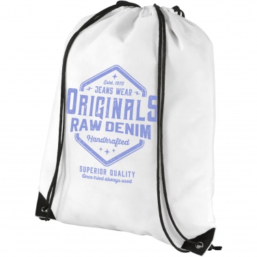 Logo trade business gift photo of: Evergreen non-woven drawstring bag 5L