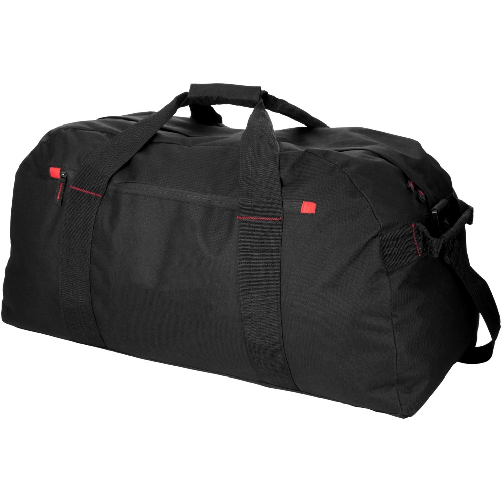 Logo trade promotional products image of: Vancouver extra large travel duffel bag 75L