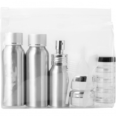 Logo trade corporate gift photo of: Frankfurt airline approved travel bottle set