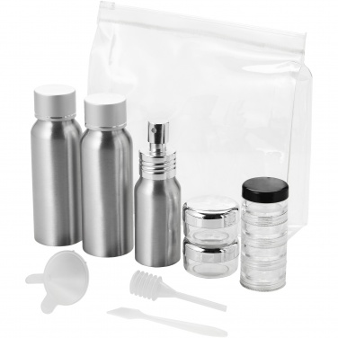 Logo trade promotional merchandise photo of: Frankfurt airline approved travel bottle set