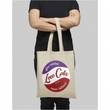 Logo trade corporate gifts image of: Madras 140 g/m² cotton tote bag 7L