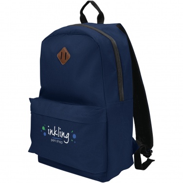 Logo trade promotional merchandise image of: Stratta 15" laptop backpack 15L