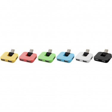 Logo trade promotional giveaways picture of: Gaia 4-port USB hub