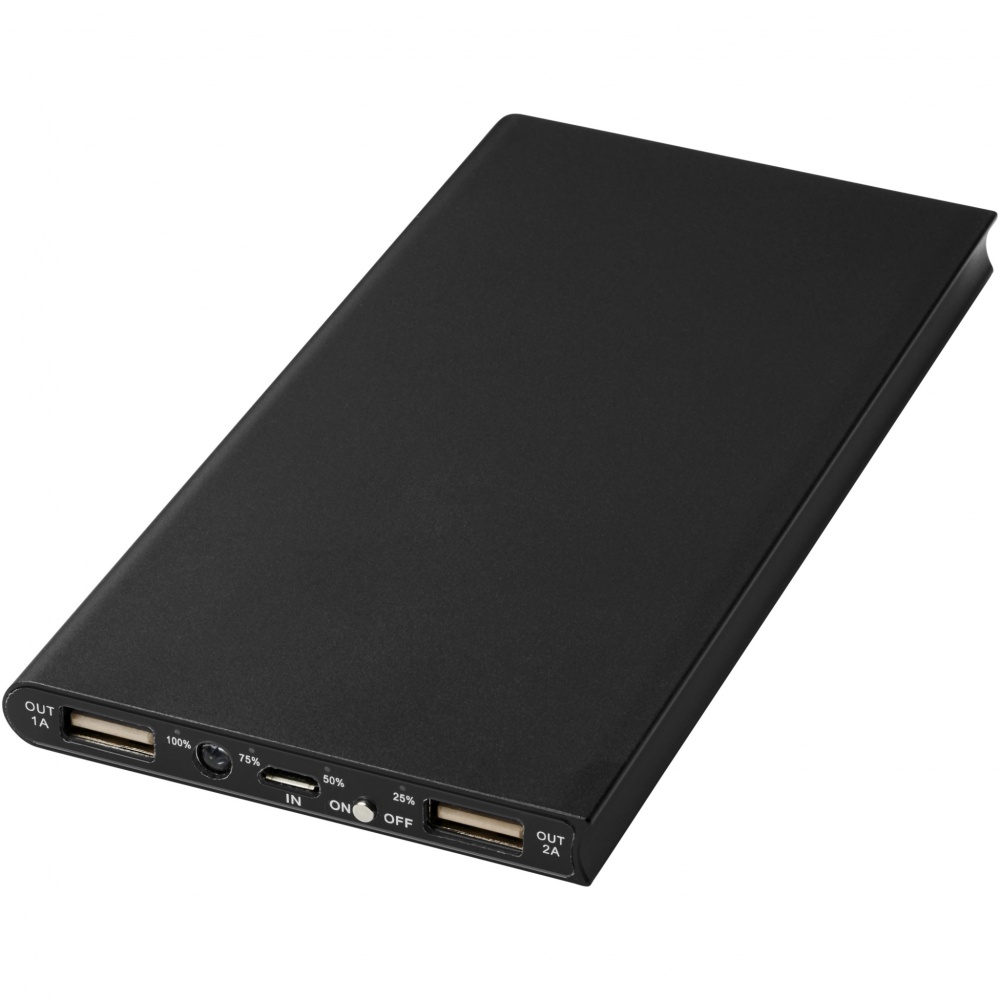 Logotrade promotional gift picture of: Plate 8000 mAh aluminium power bank