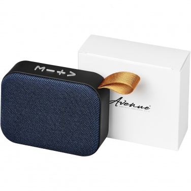Logo trade promotional giveaways image of: Fashion fabric Bluetooth® speaker