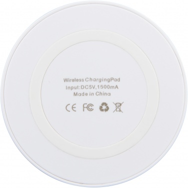 Logo trade promotional item photo of: Freal 5W wireless charging pad