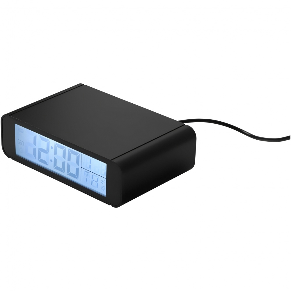 Logo trade promotional items image of: Seconds 5W wireless charging clock