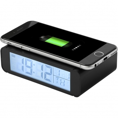 Logo trade promotional items picture of: Seconds 5W wireless charging clock