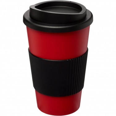 Logotrade business gift image of: Americano® 350 ml insulated tumbler with grip