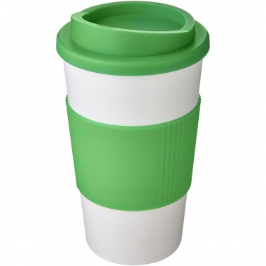 Logo trade promotional items picture of: Americano® 350 ml insulated tumbler with grip