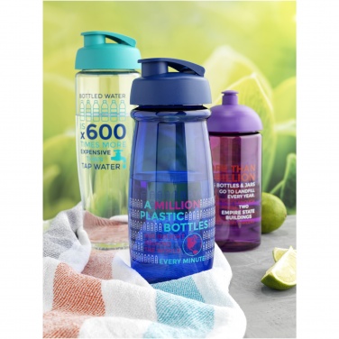 Logo trade promotional gifts image of: H2O Active® Pulse 600 ml flip lid sport bottle