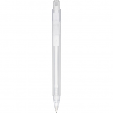Logo trade promotional items picture of: Calypso frosted ballpoint pen