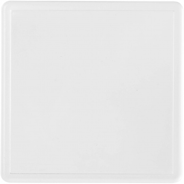 Logotrade promotional gift image of: Ellison square plastic coaster with paper insert