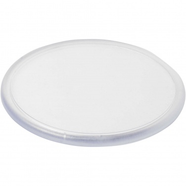 Logo trade advertising products image of: Ellison round plastic coaster with paper insert