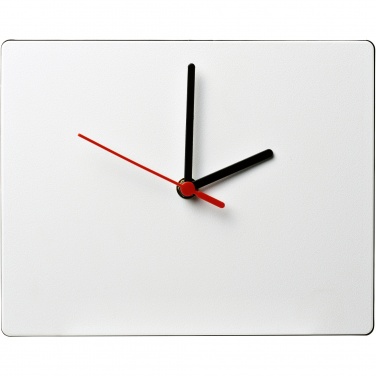 Logotrade promotional giveaways photo of: Brite-Clock® rectangular wall clock