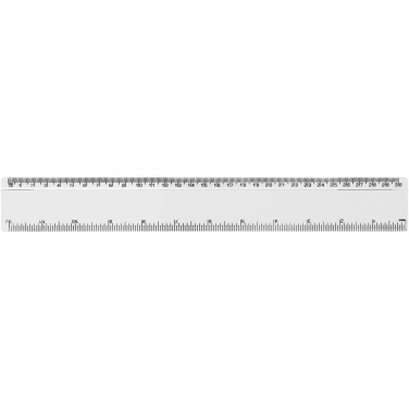 Logo trade promotional gifts picture of: Renzo 30 cm plastic ruler