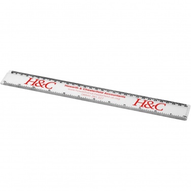 Logo trade corporate gifts picture of: Renzo 30 cm plastic ruler