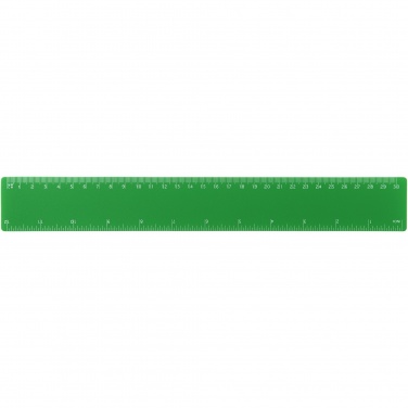 Logo trade promotional merchandise image of: Rothko 30 cm plastic ruler