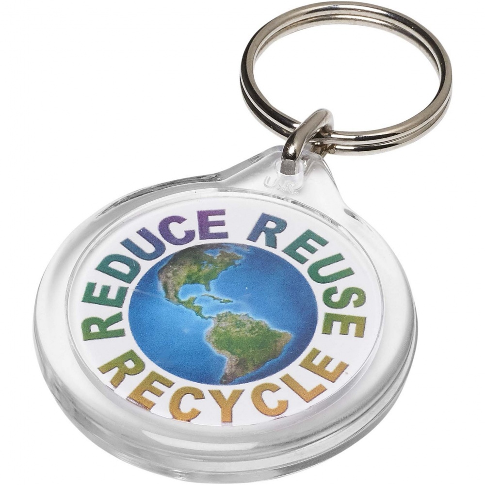 Logotrade promotional merchandise photo of: Orb I7 round keychain