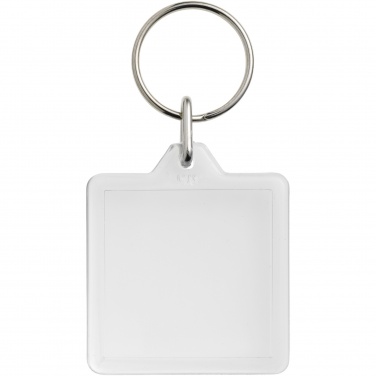 Logo trade promotional merchandise picture of: Vial U1 square keychain