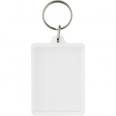 Logo trade corporate gifts image of: Vito C1 rectangular keychain