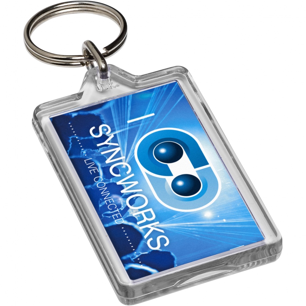 Logo trade promotional giveaway photo of: Luken G1 reopenable keychain