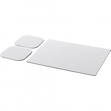 Logotrade advertising product picture of: Brite-Mat® mouse mat and coaster set combo 3