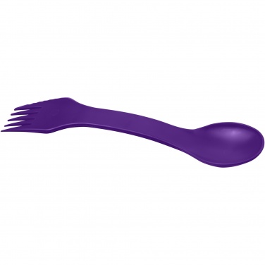 Logo trade promotional items image of: Epsy 3-in-1 spoon, fork, and knife