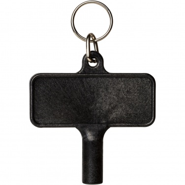 Logo trade promotional giveaways picture of: Largo plastic radiator key with keychain
