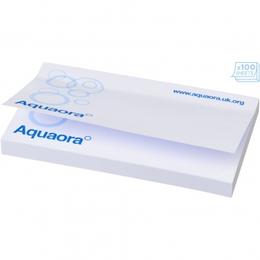 Logo trade promotional gifts image of: Sticky-Mate® sticky notes 127x75mm