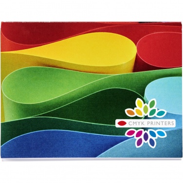 Logotrade promotional product image of: Sticky-Mate® A7 soft cover sticky notes 100x75mm