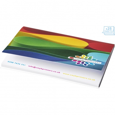 Logo trade promotional product photo of: Sticky-Mate® A7 soft cover sticky notes 100x75mm