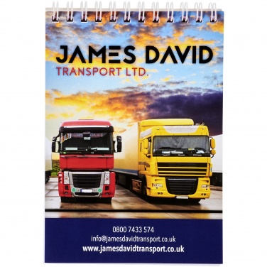 Logotrade business gifts photo of: Desk-Mate® spiral A6 notebook