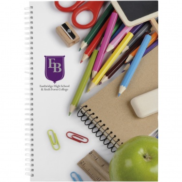 Logotrade promotional merchandise picture of: Wire-o A4 notebook hard cover