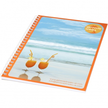 Logo trade promotional products picture of: Desk-Mate® A5 notebook synthetic cover