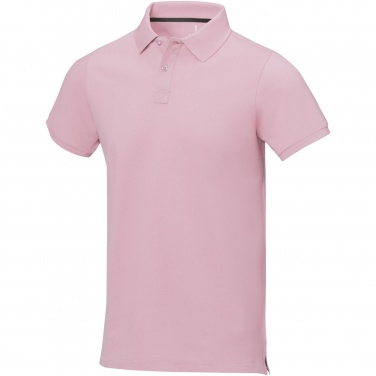 Logo trade corporate gifts picture of: Calgary short sleeve men's polo