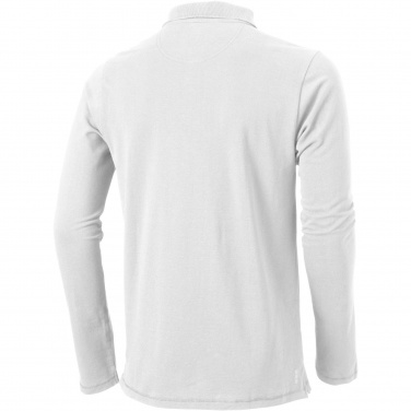 Logo trade corporate gifts picture of: Oakville long sleeve men's polo
