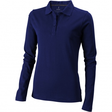 Logotrade business gifts photo of: Oakville long sleeve women's polo