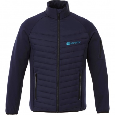 Logo trade advertising products image of: Banff men's hybrid insulated jacket