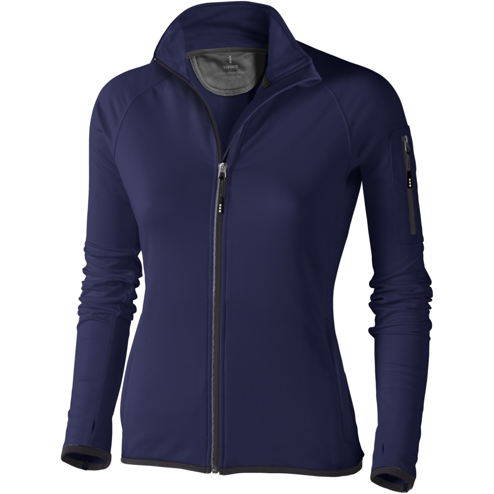 Logo trade promotional products picture of: Mani women's performance full zip fleece jacket