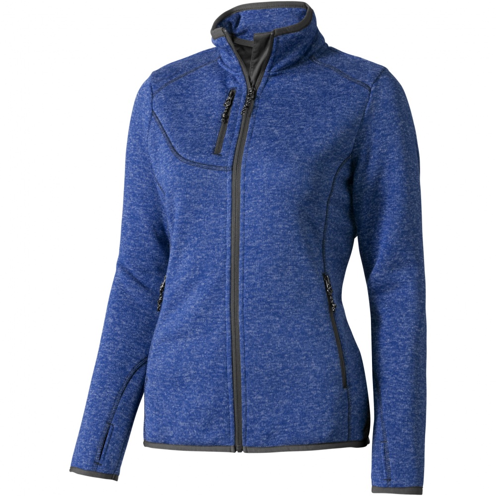Logo trade promotional merchandise photo of: Tremblant women's knit jacket