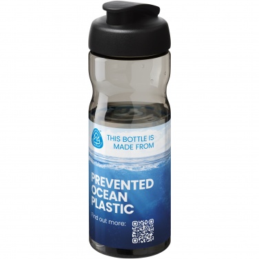 Logo trade corporate gifts picture of: H2O Active® Eco Base 650 ml flip lid sport bottle