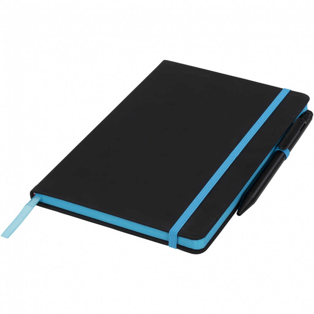 Logo trade promotional products picture of: Noir Edge medium notebook