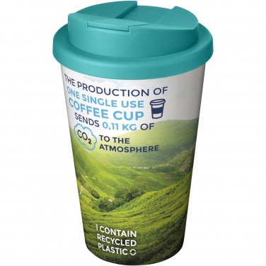 Logo trade promotional gift photo of: Brite-Americano® 350 ml tumbler with spill-proof lid