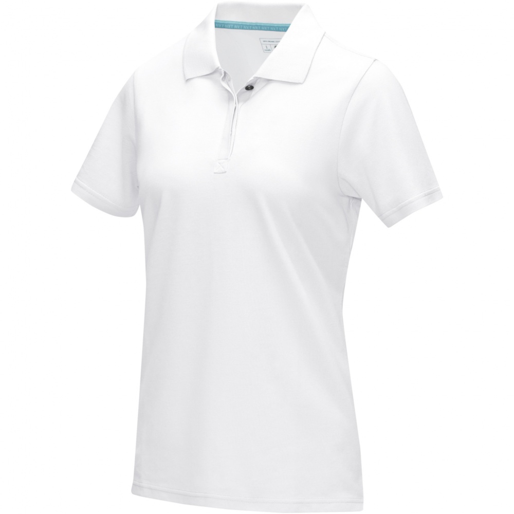 Logotrade corporate gifts photo of: Graphite short sleeve women’s organic polo