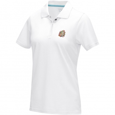 Logo trade promotional products picture of: Graphite short sleeve women’s organic polo