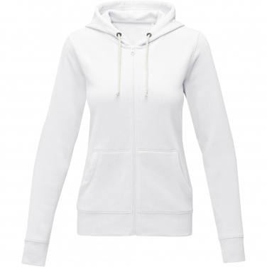 Logo trade promotional giveaway photo of: Theron women’s full zip hoodie