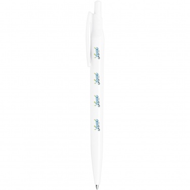 Logo trade promotional merchandise image of: Alessio ballpoint pen made of recycled PET plastic