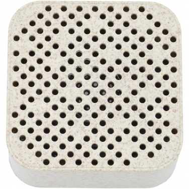 Logo trade promotional gift photo of: Aira wheat straw Bluetooth® speaker