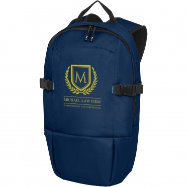 Logo trade corporate gifts image of: Baikal 15" GRS RPET laptop backpack 8L